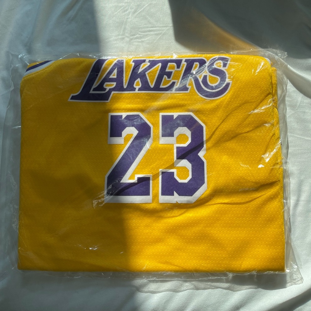 NWT Sealed Lebron James Lakers Nike jersey Sz S